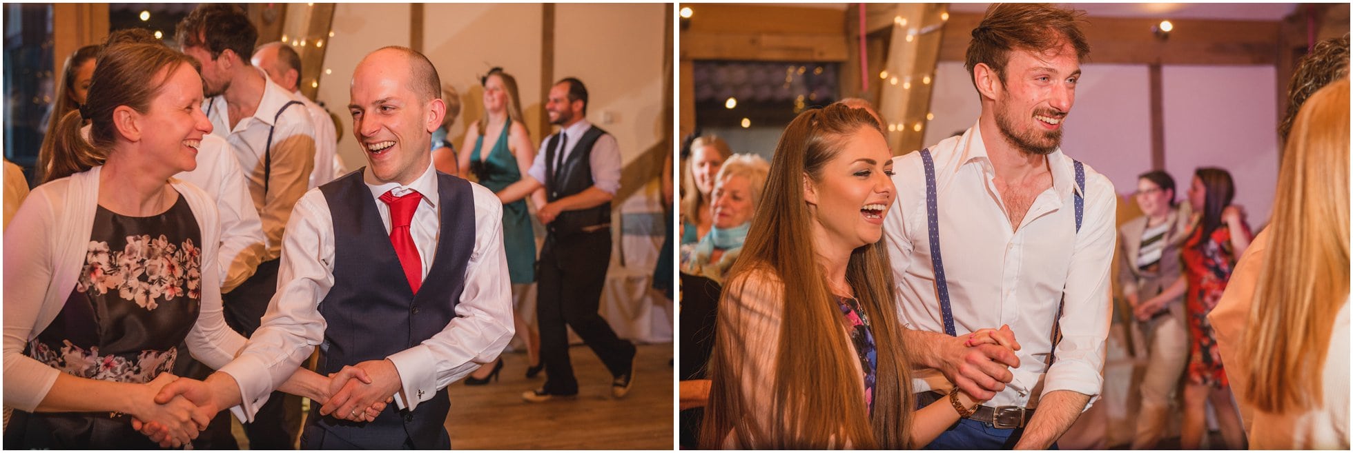 Dancefloor fun at Sandburn Hall