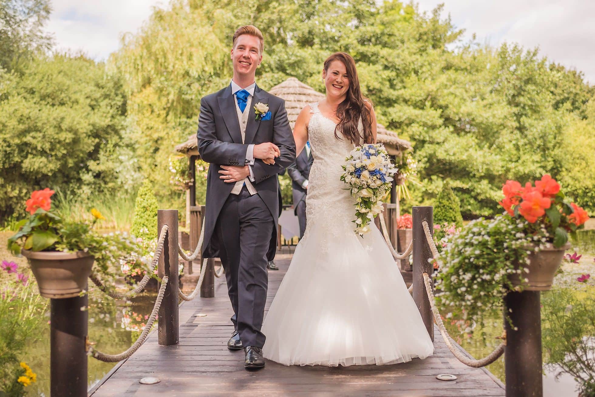 Mangapp Manor Wedding Photographer shot of bride and groom just after the ceremony