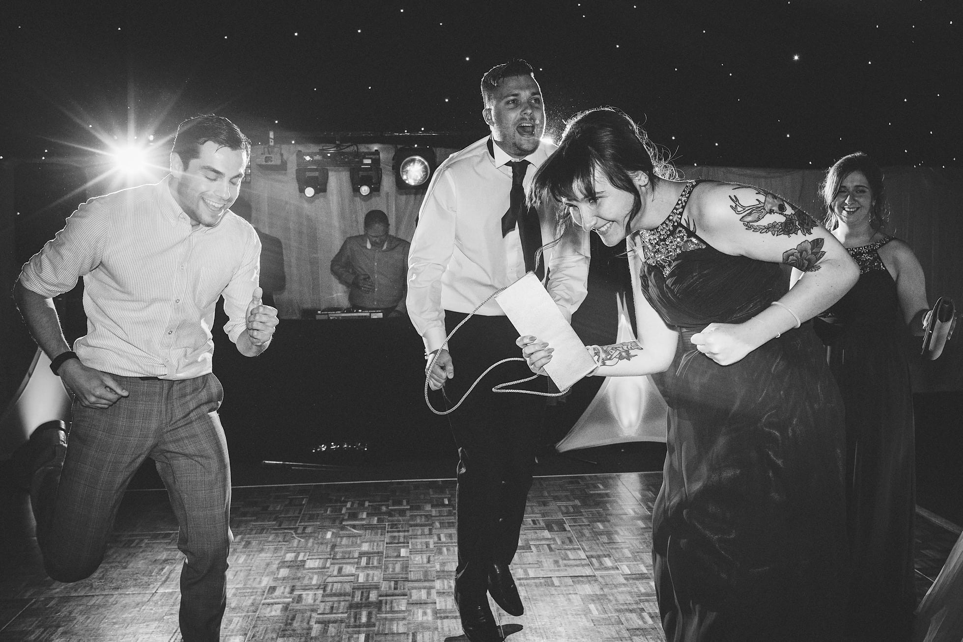 Guests getting their groove on!