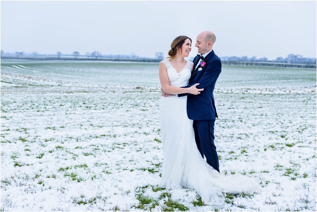 Yorkshire Winter Wedding Photography - Priory Barn & Cottages