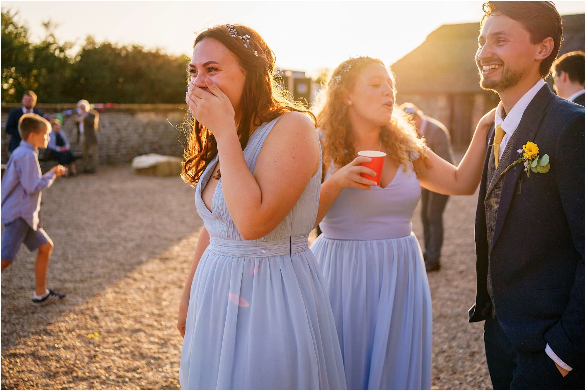 bridesmaids shocked