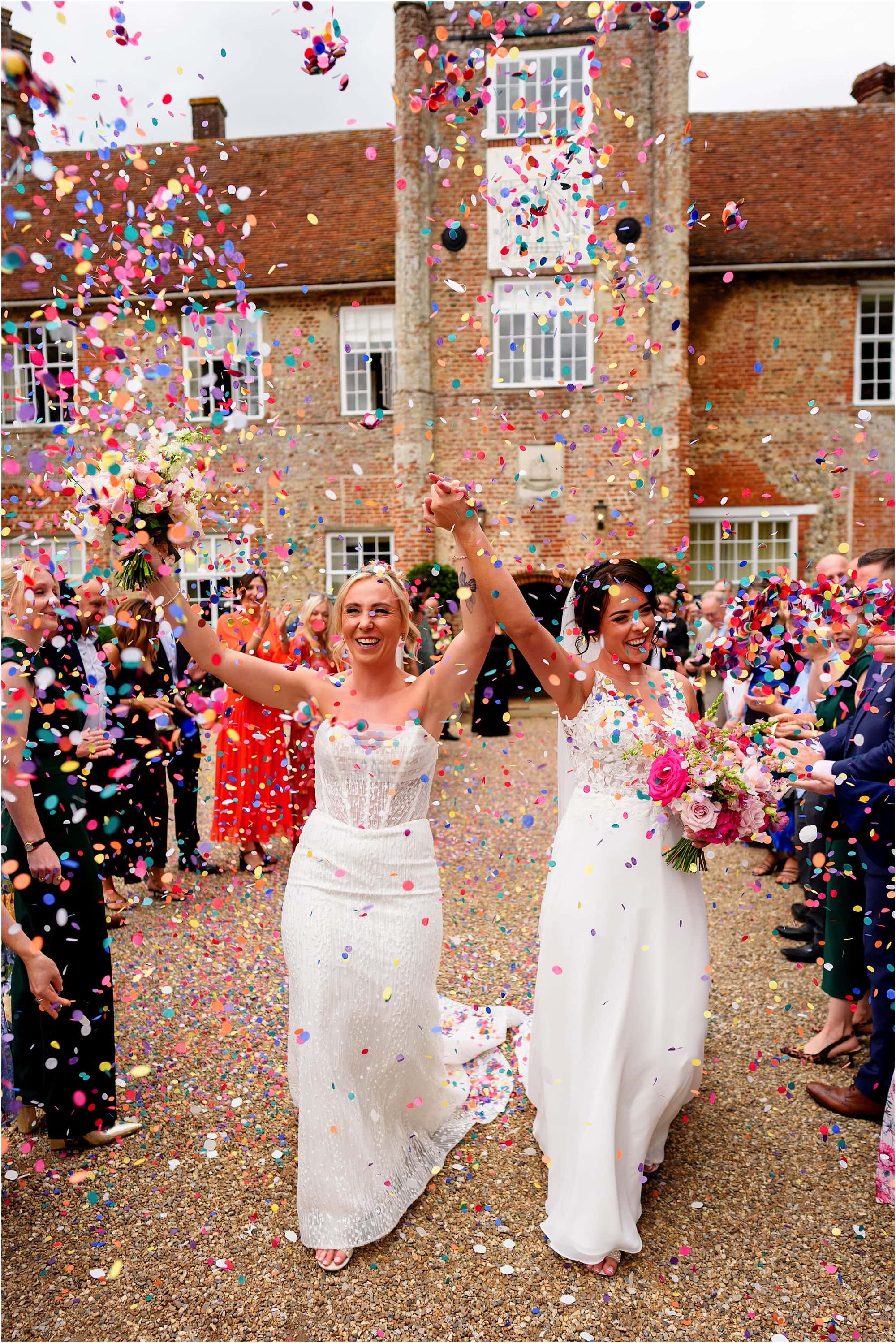 LGBT confetti moment