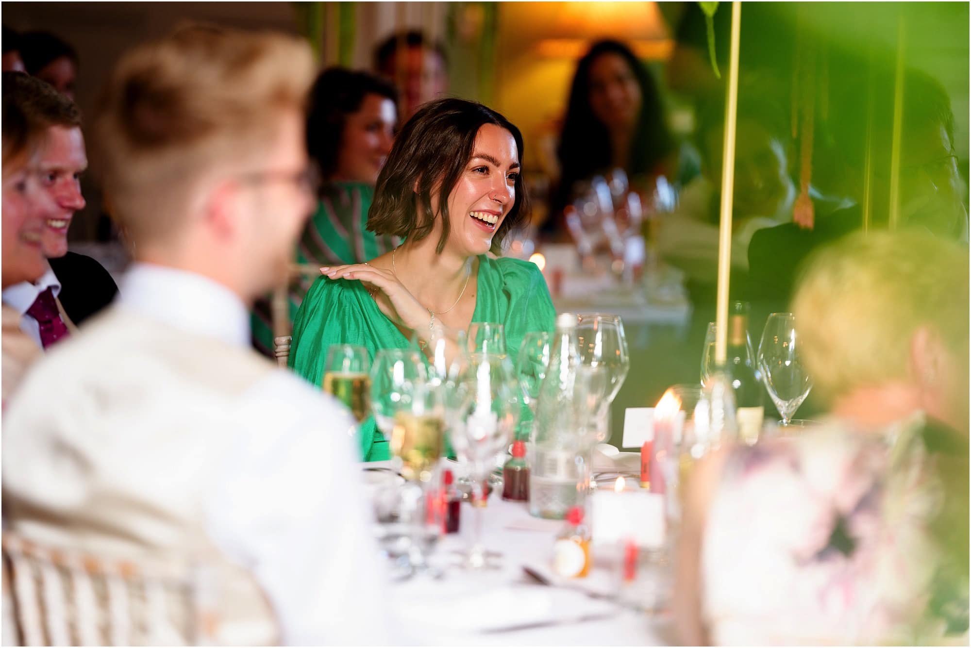 Guest smiling
