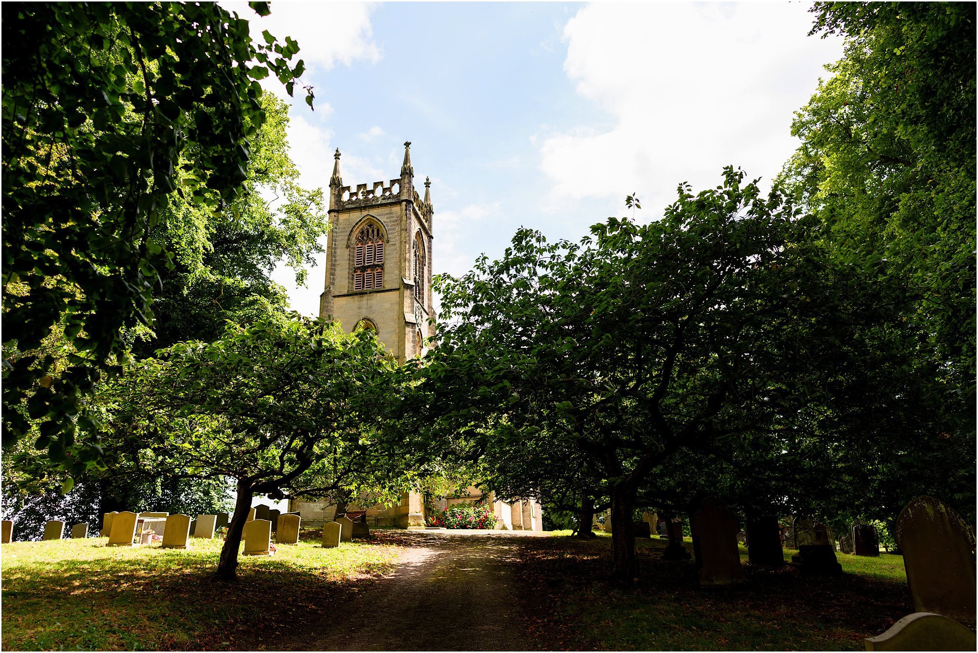 Birdsall Estate church