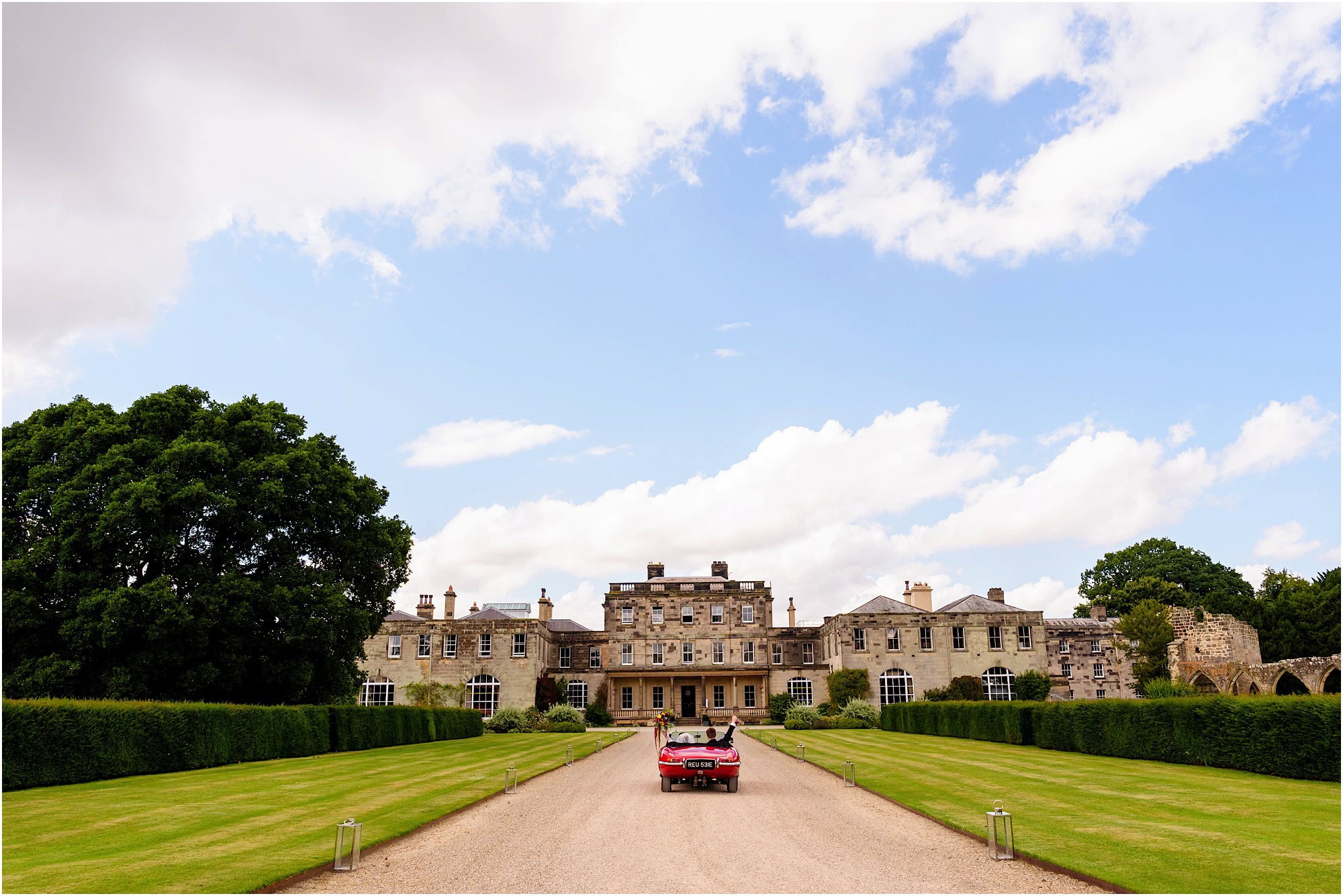 Birdsall House wedding photography Yorkshire