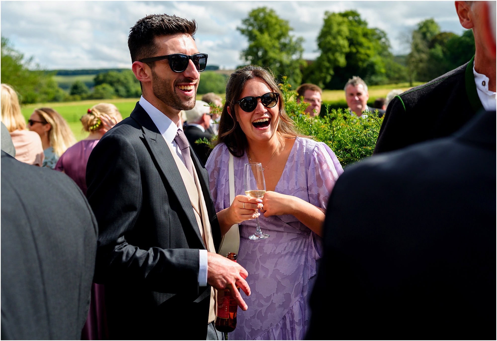Guests happy vibes