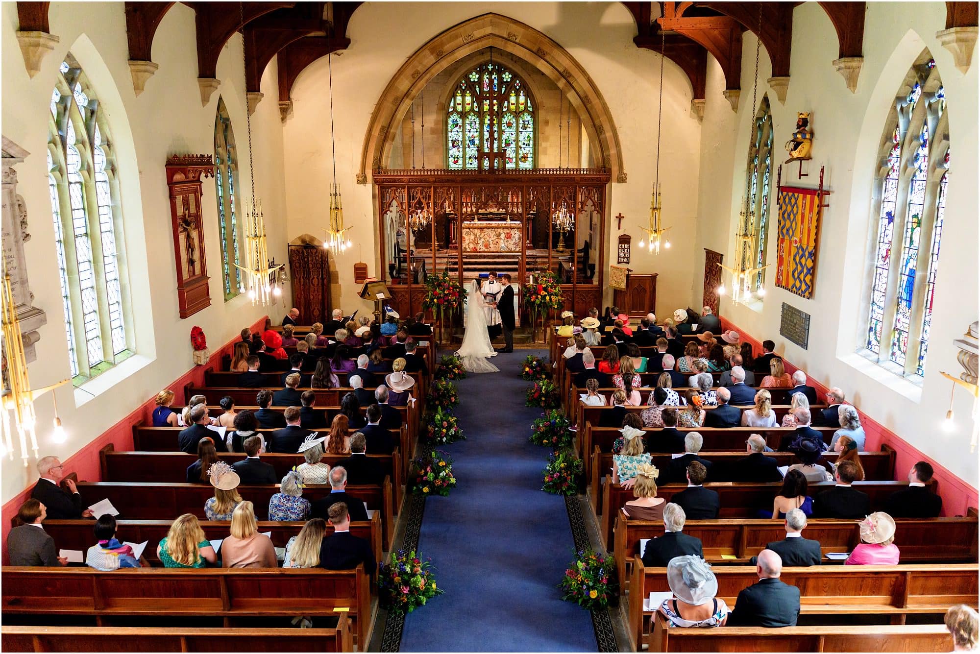 Birdsall House church wedding