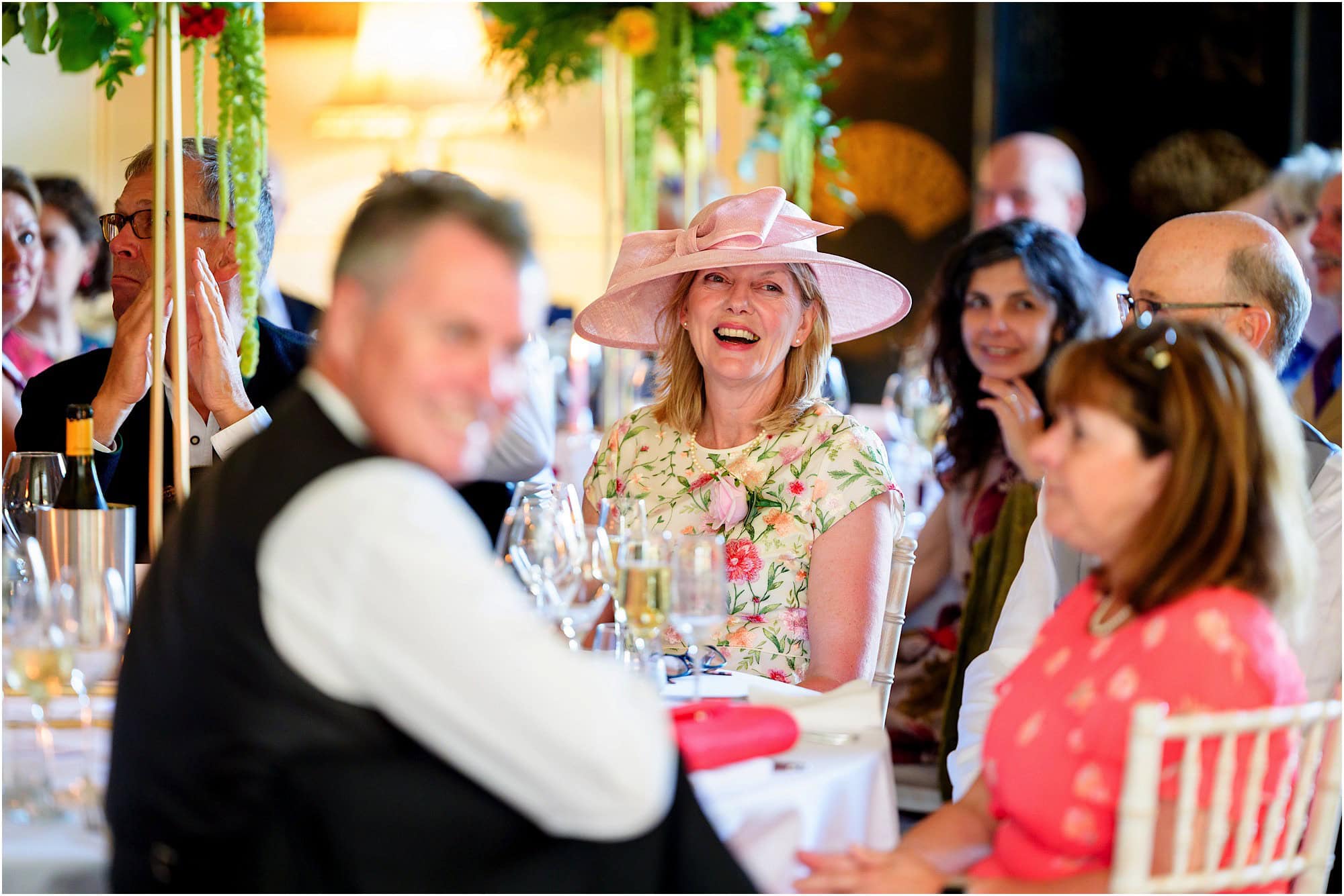 Guest smiles