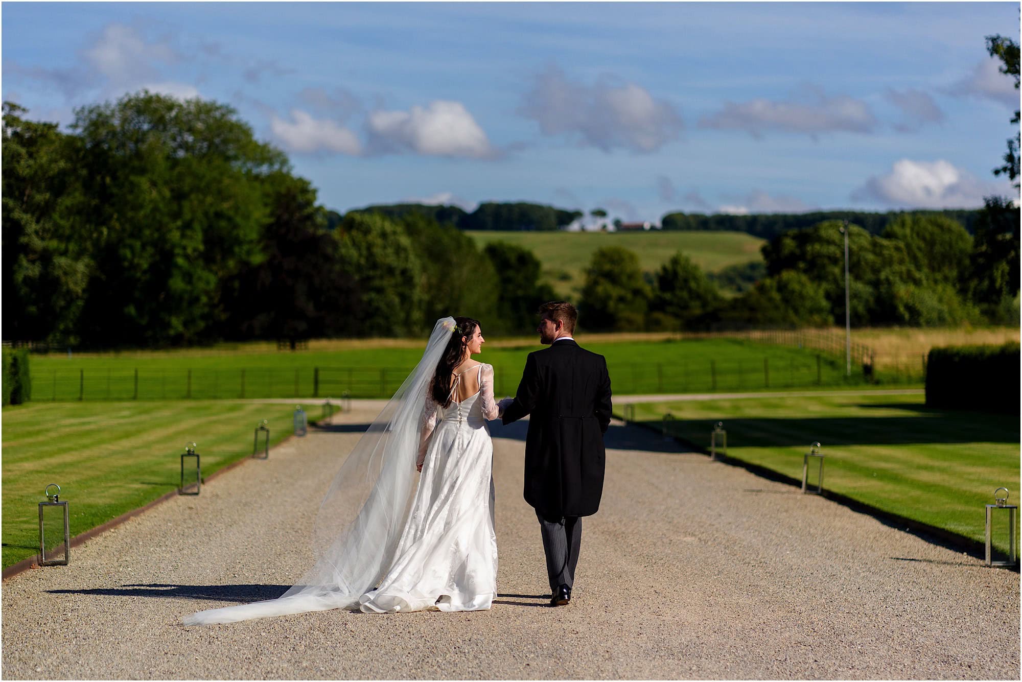 Birdsall House wedding photography Yorkshire