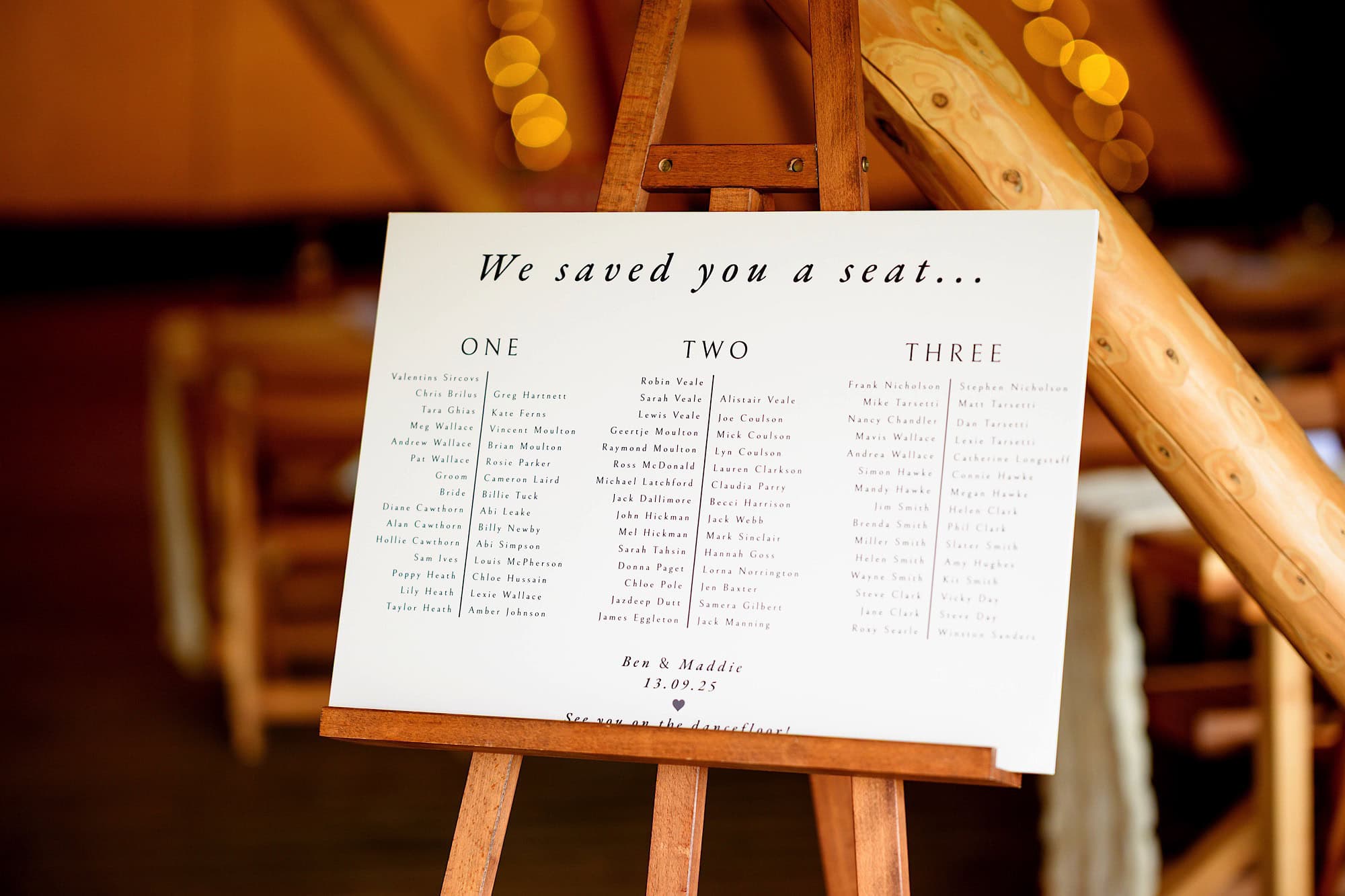 Table plan