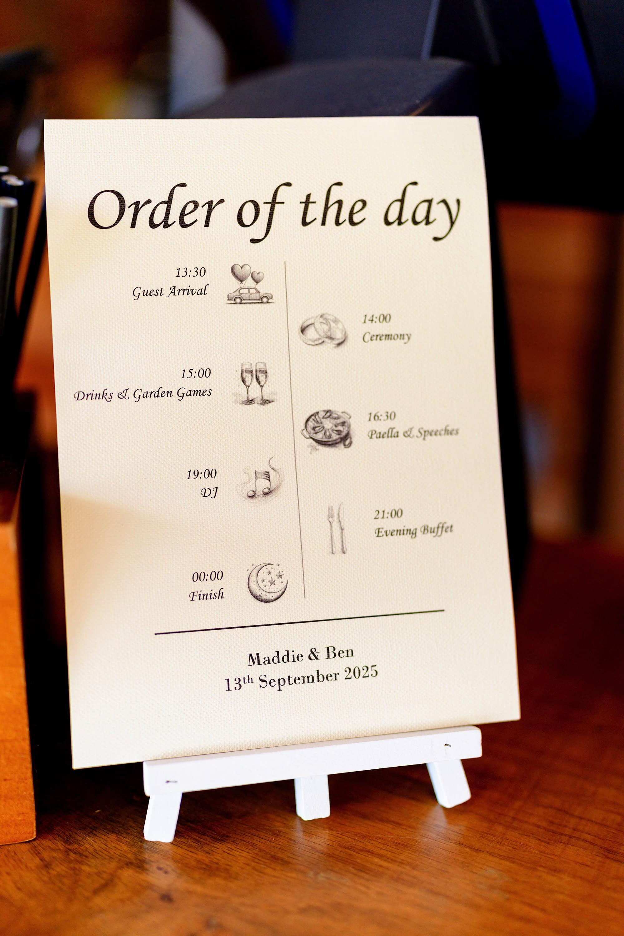 Order of the day