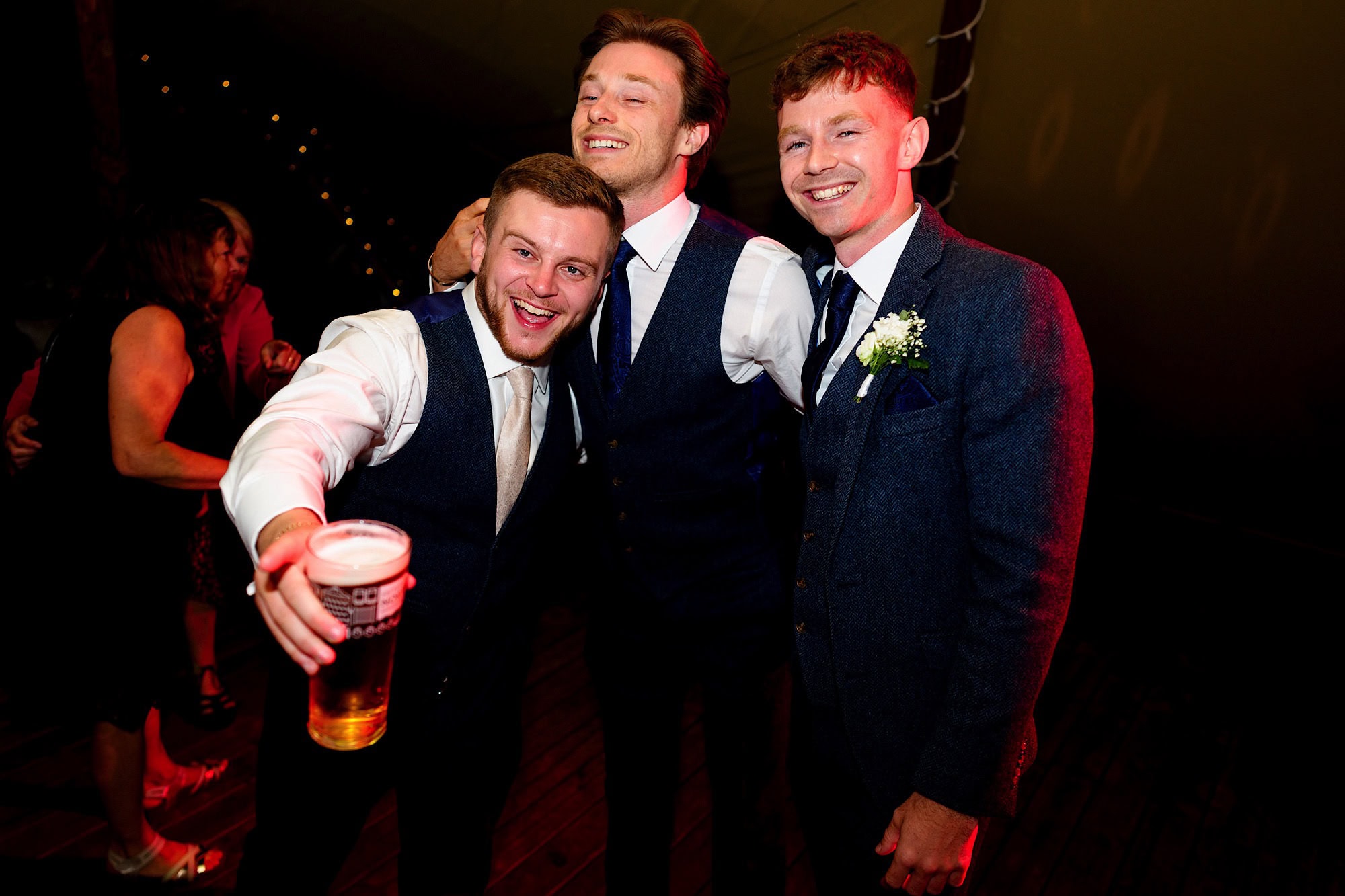 groom and his men