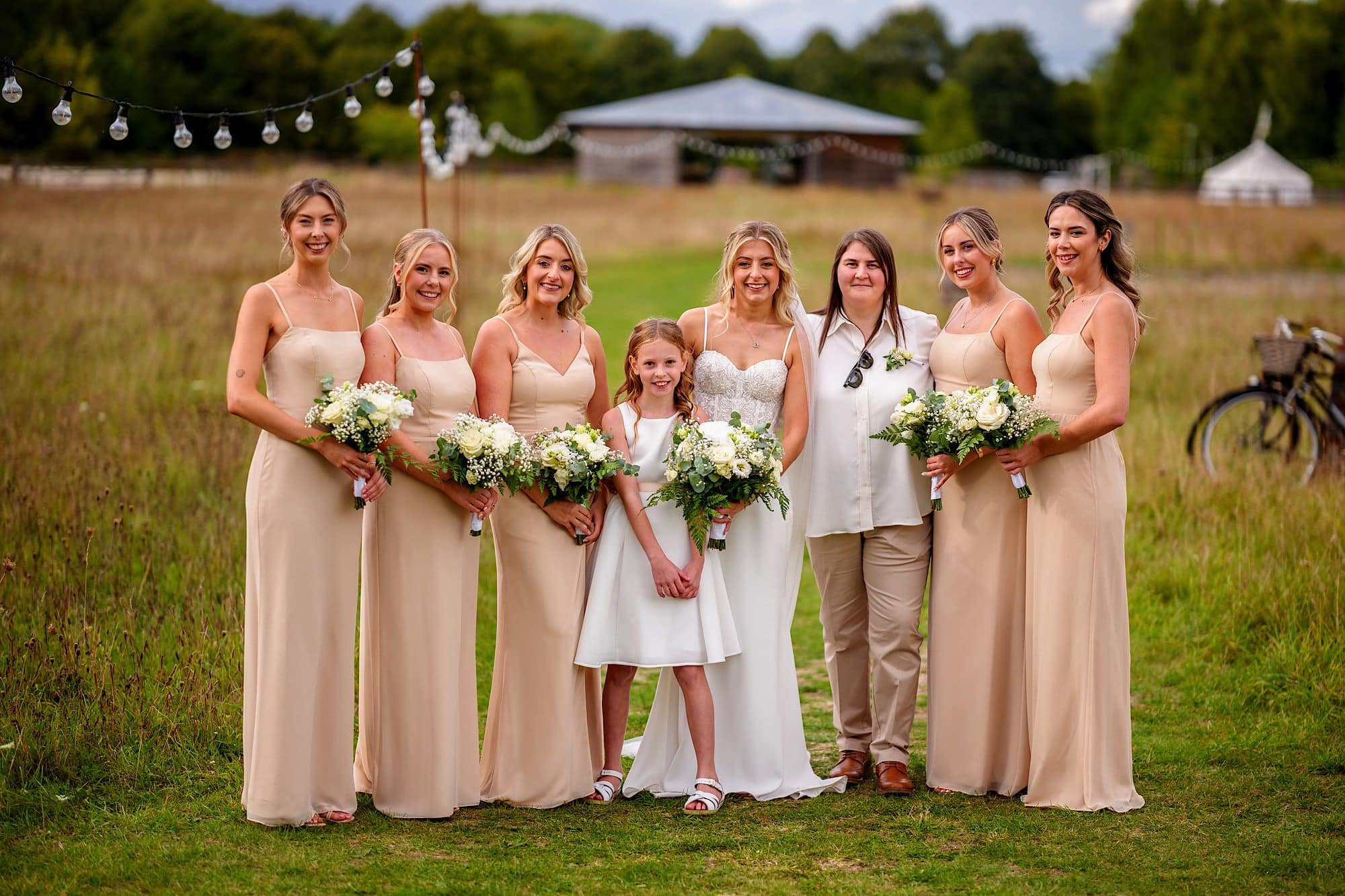 bridesmaids at wellington wood